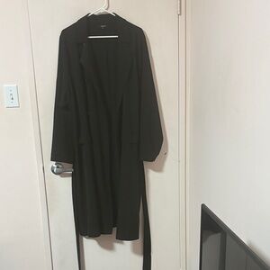 Torrid Black Trench Coat